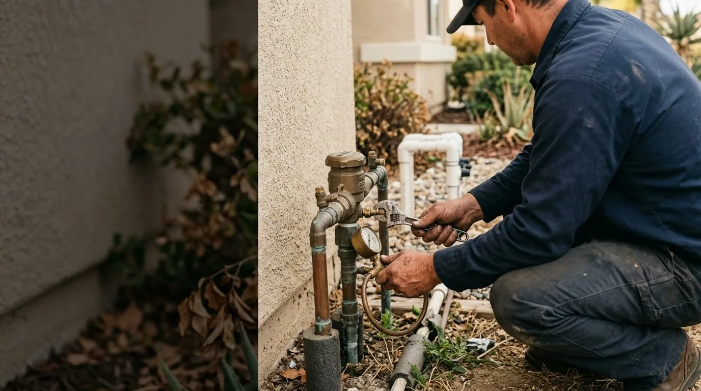Backflow testing in Riverside, CA