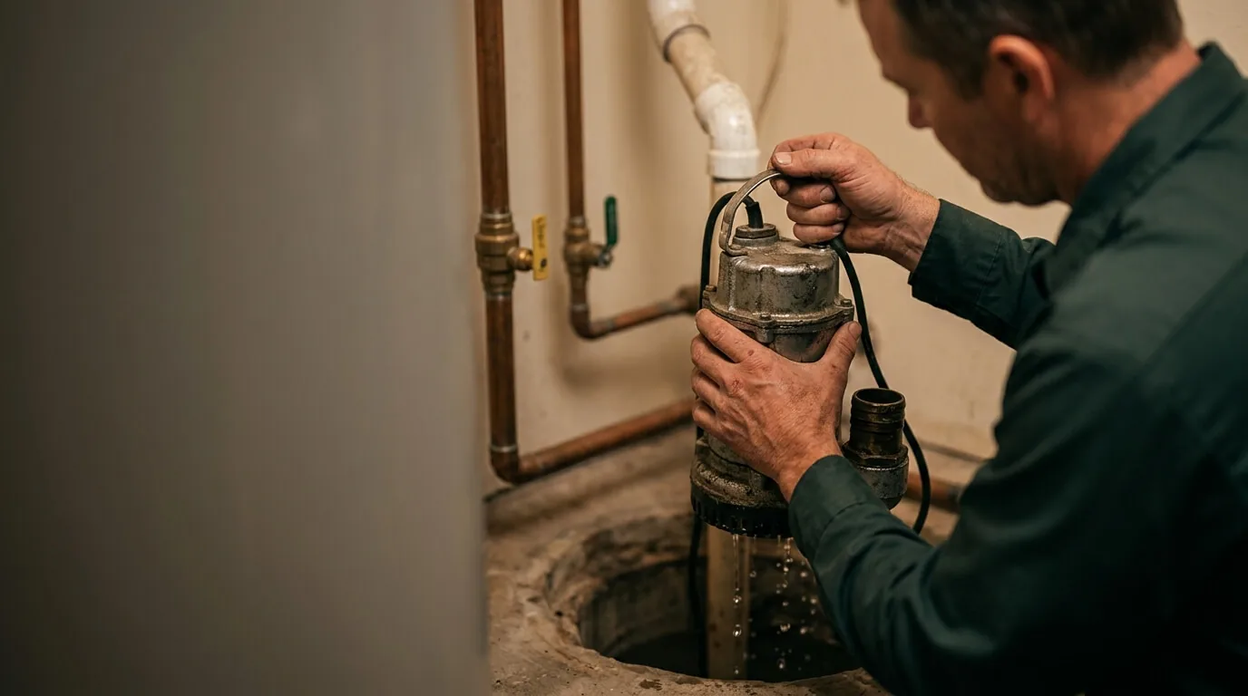 Sump pump service in Riverside, CA