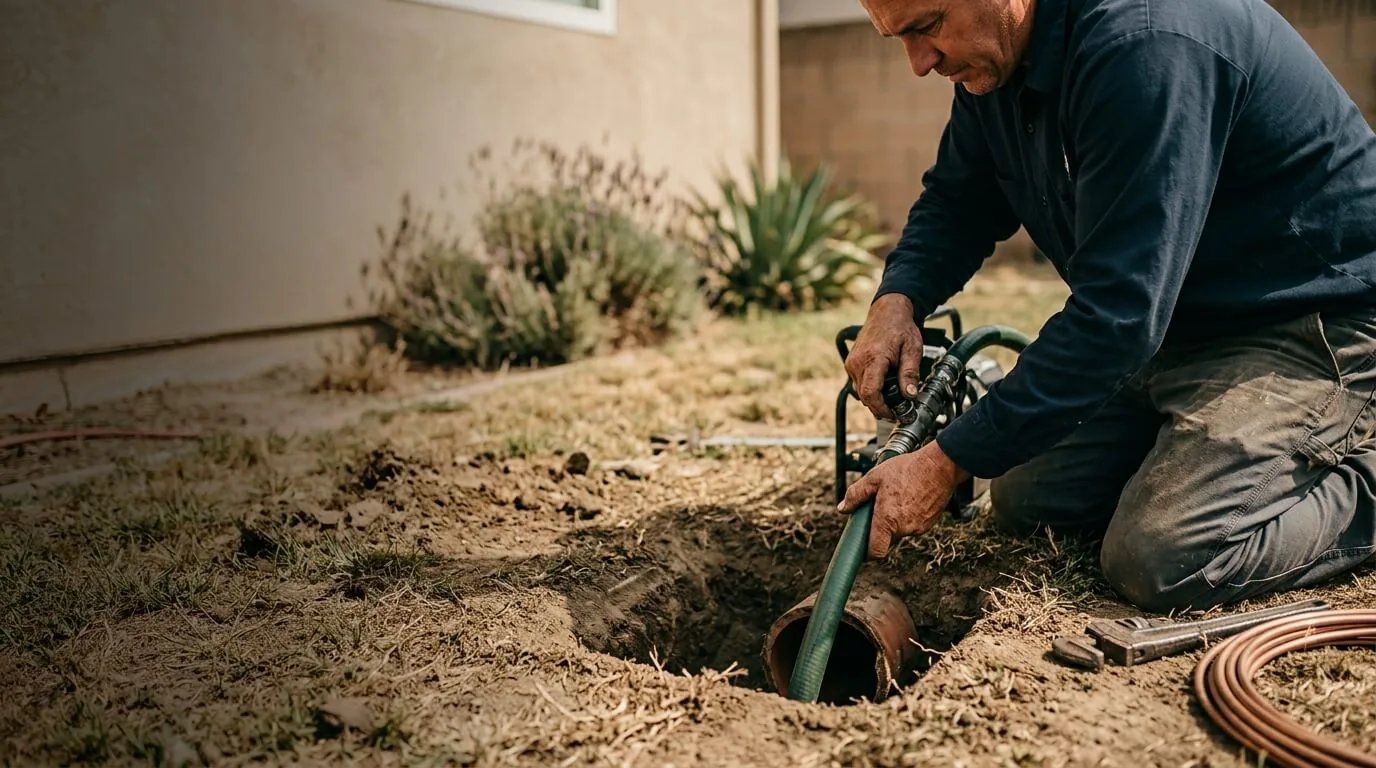 Trenchless sewer repair in Riverside, CA
